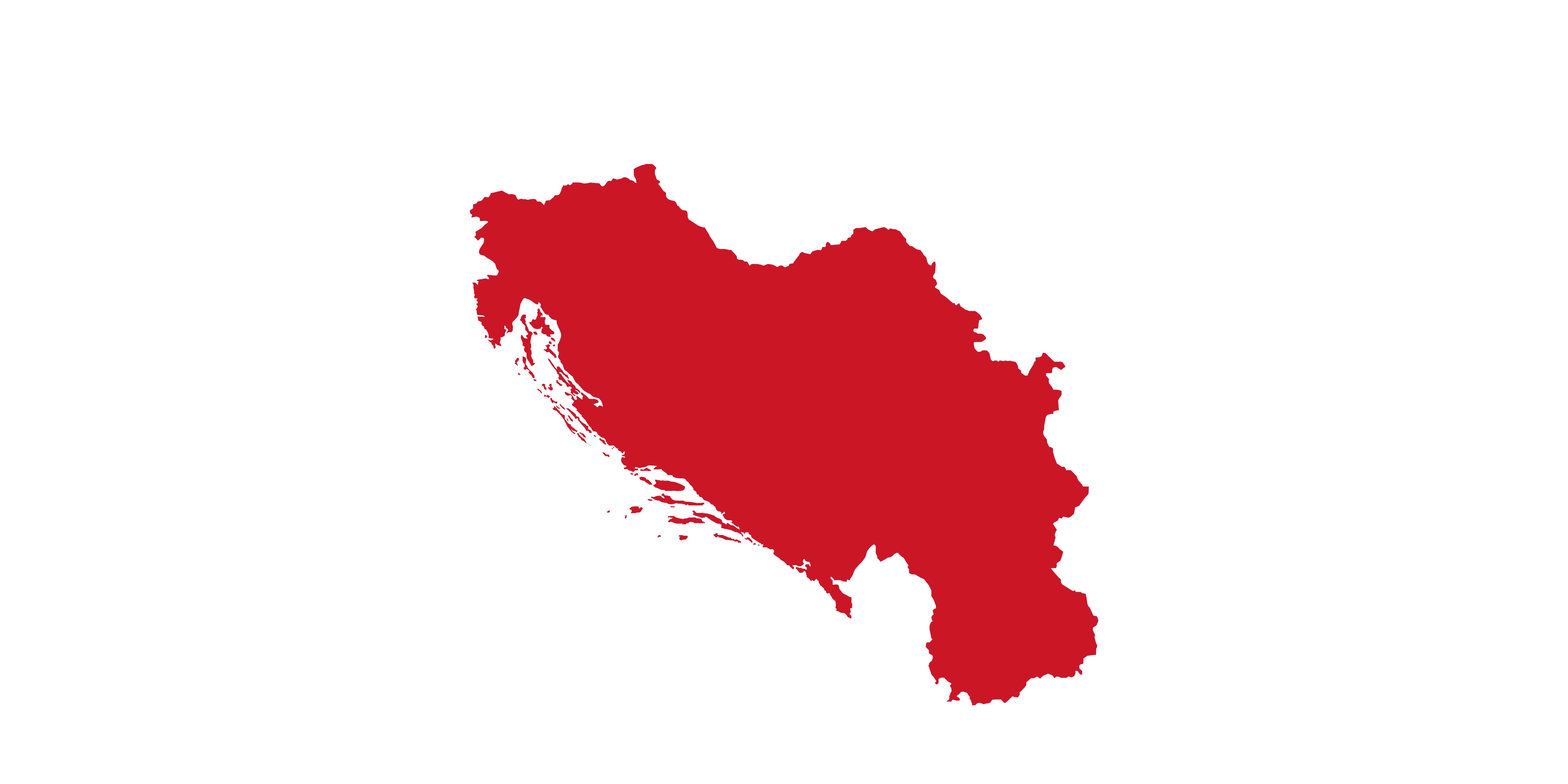 grafika projektowa - Jugosławia, wykonanie: Arkadiusz Zając
