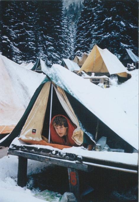Zdjęcie nr 4 (8)
                                	                             Tatry, Morskie Oko, na Taborze zimą, pocz. lat 80.
                            