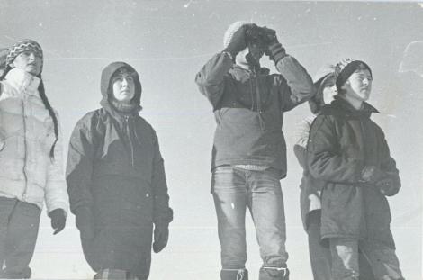 Zdjęcie nr 4 (16)
                                	                             Na Małołączniaku, podczas kursu taternictwa jaskiniowego, 1985
                            